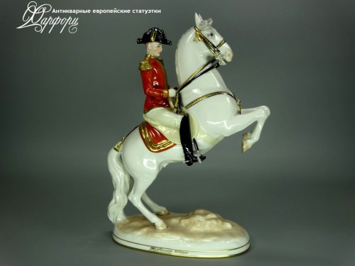 Купить фарфоровые статуэтки Royal Vienna, Всадник, Австрия